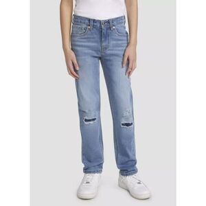 Levi's Boys' 510 Skinny Fit Everyday Performance Jeans - Blue 12. Distressed. G
